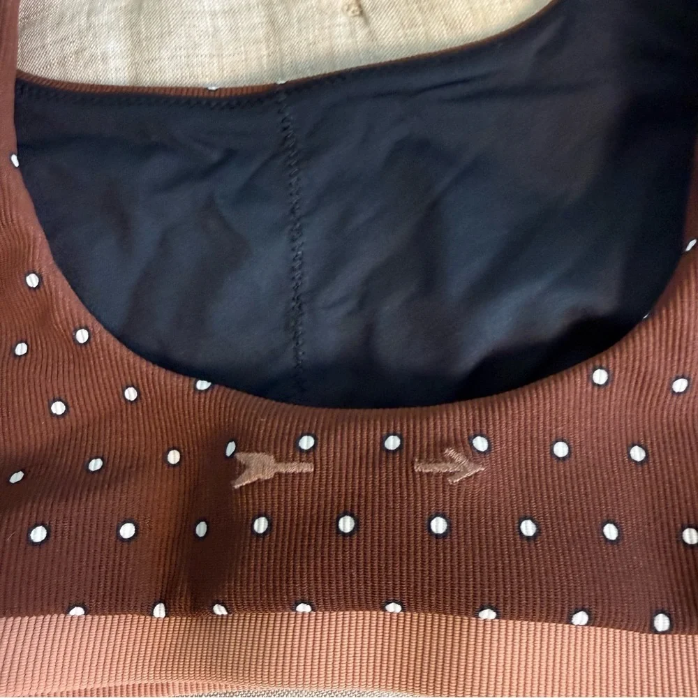 THE UPSIDE maho harlow bra in polka dots Size 8